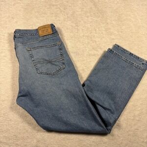 Levi Strauss & Co Signature Mens Regular Fit Blue Wash Denim Jeans W36 L32